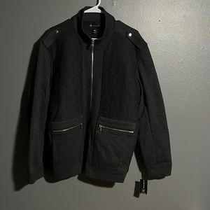 Dress zipper Jacket dark gray size XL brand new with tags